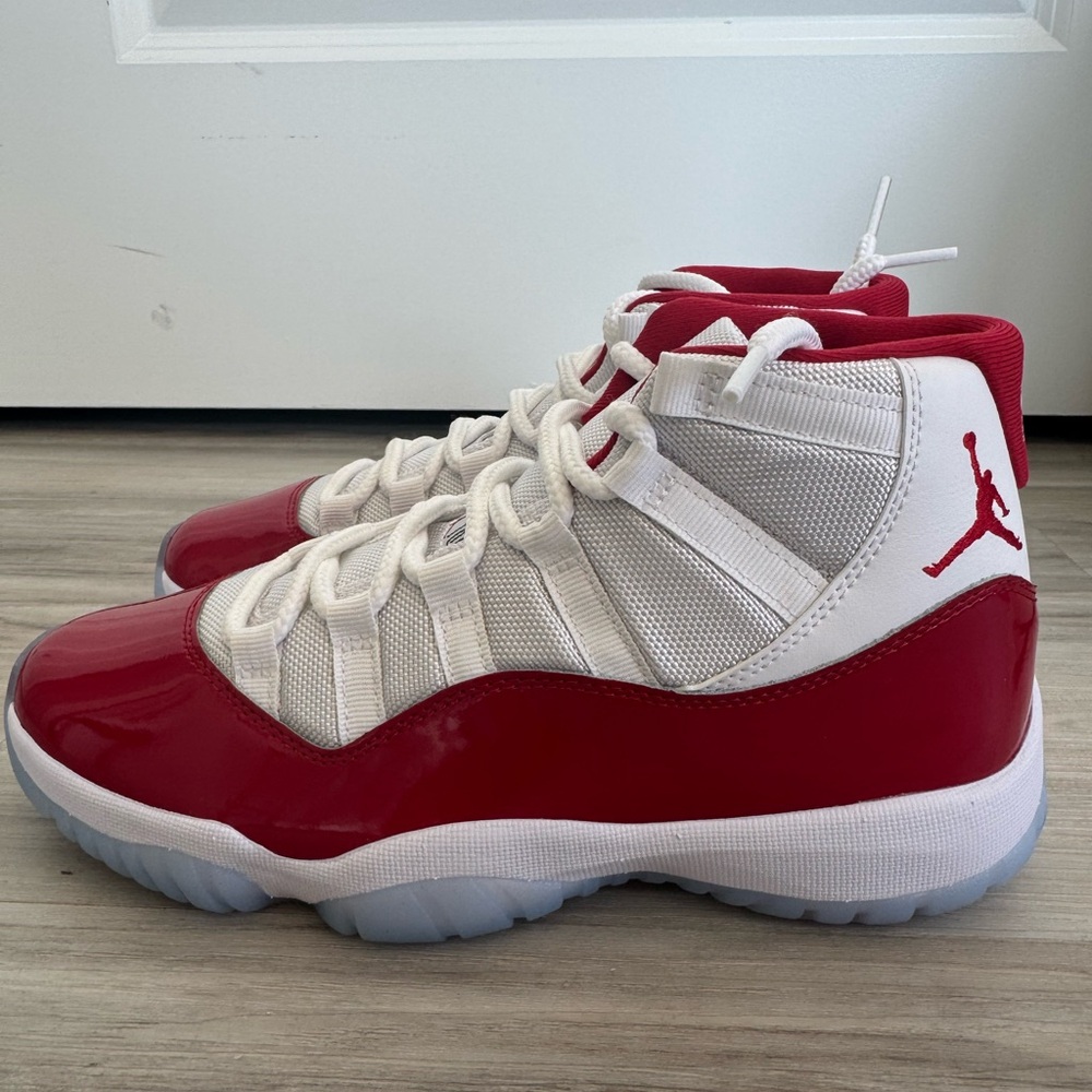 Air Jordan 11 Retro Concord Men’s Red and White Sneakers
